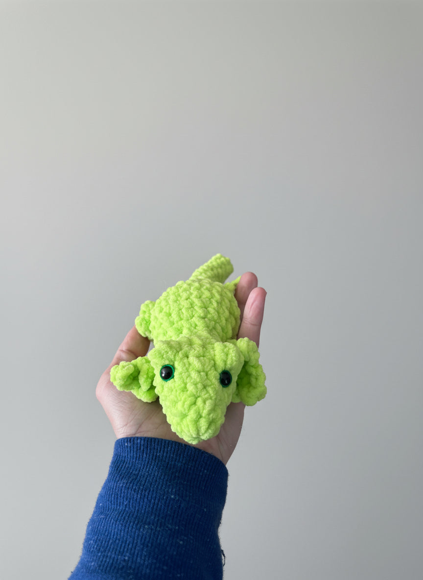 Crochet Gecko