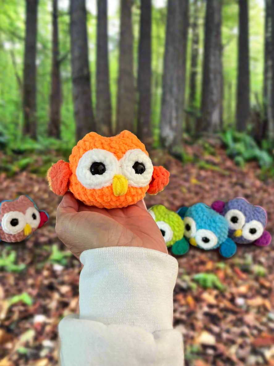 Crochet mini owl