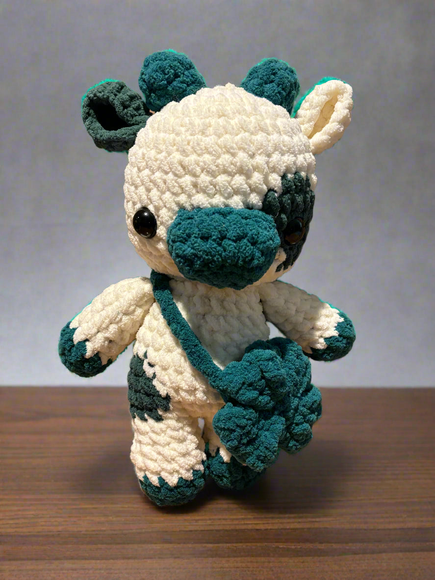 Crochet Colored Cows