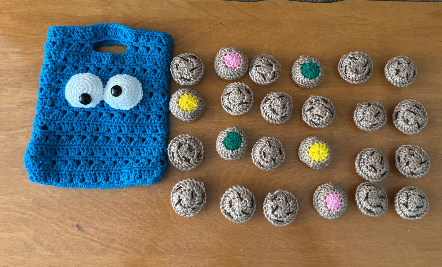 Crochet Cookie Memory Game