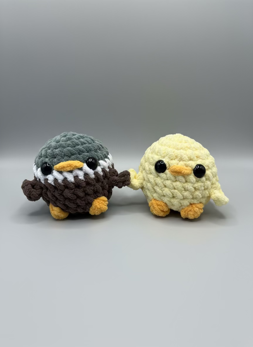 Crochet Chubby Ducks