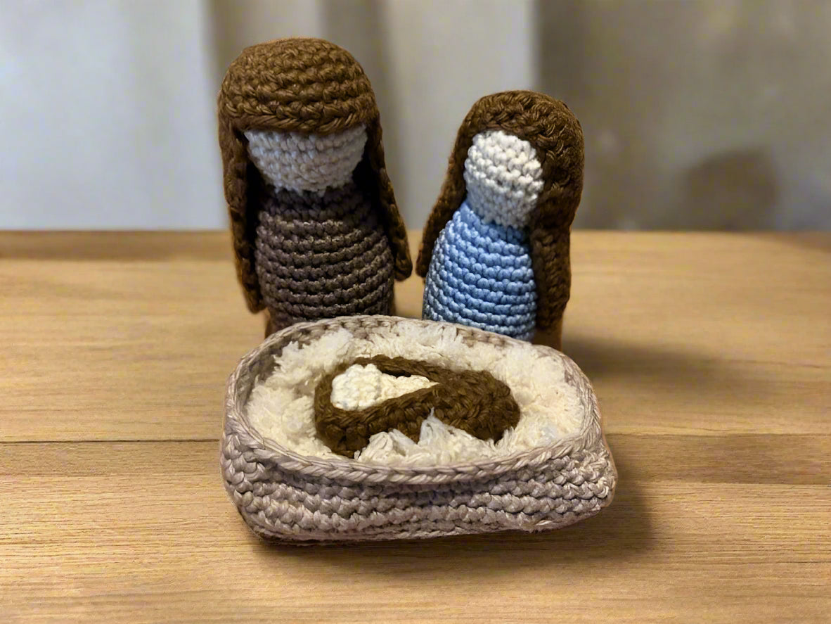 Crochet Nativity Set