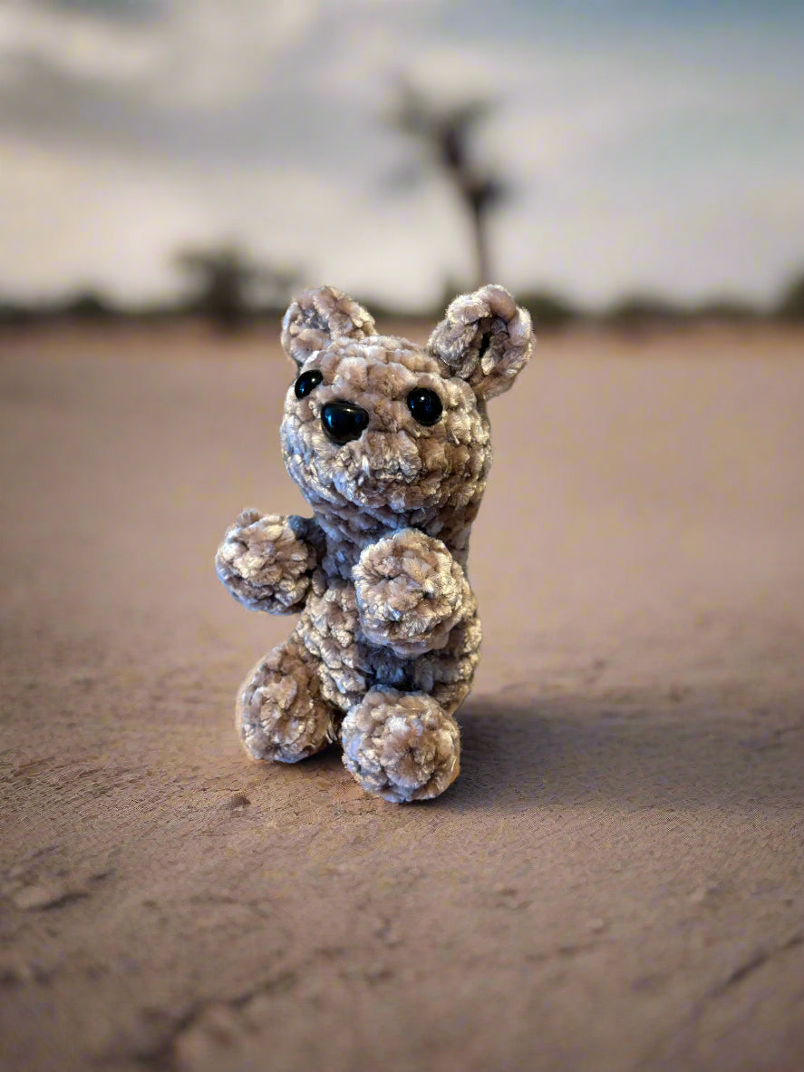 Crochet Kangaroo and Baby Roo