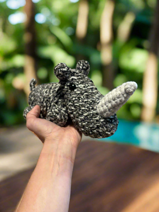 Crochet Rhino