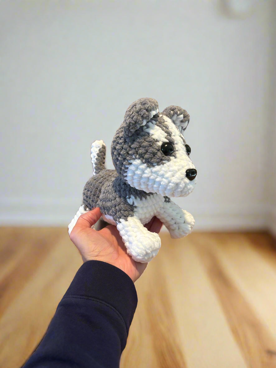 Crochet Standing Dogs