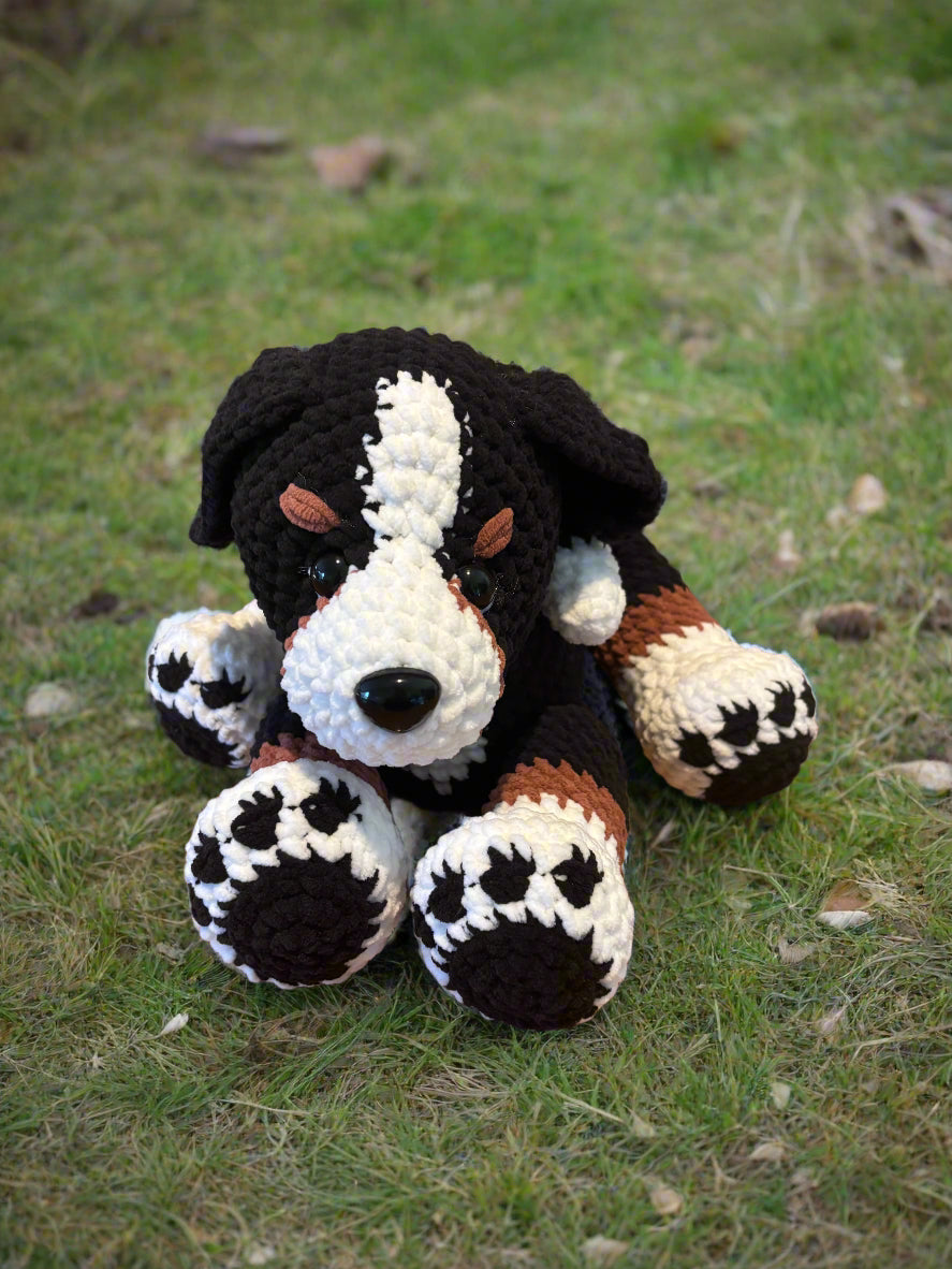 Crochet Sitting Dogs