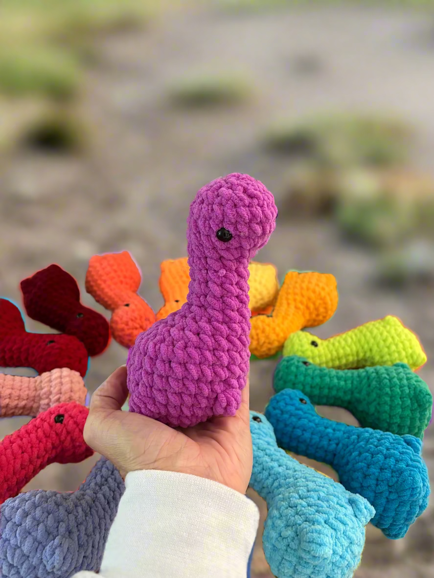 Crochet Dinosaurs - Small