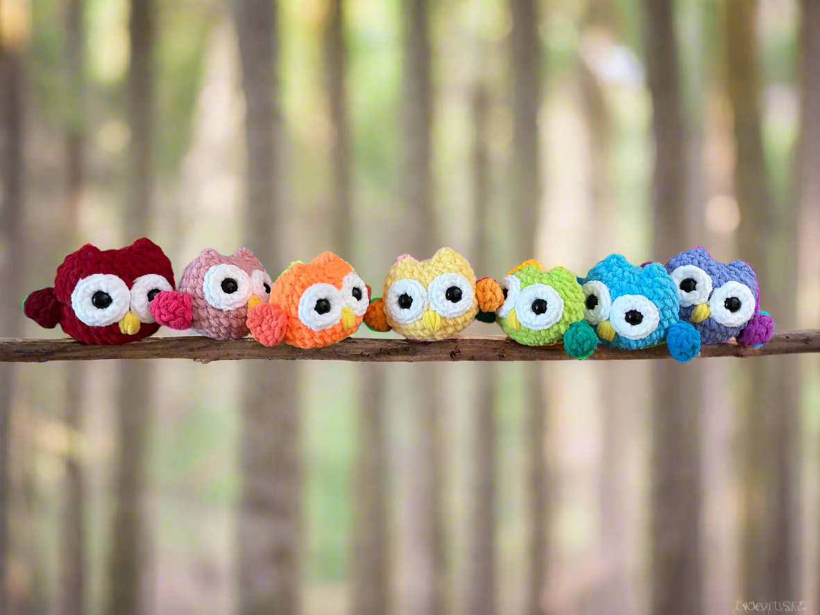 Crochet mini owl