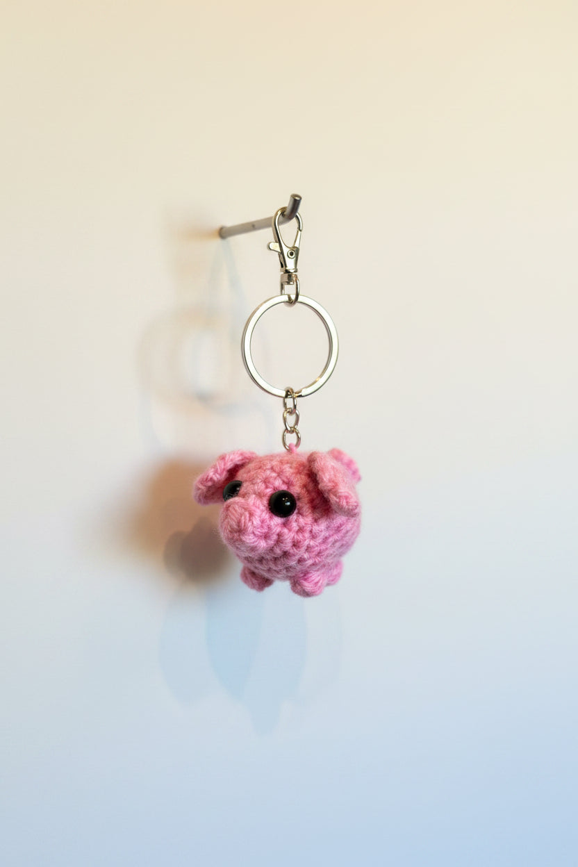 Crochet Keychain Backpack Buddies