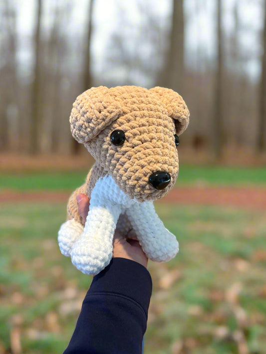 Crochet Sitting Dogs