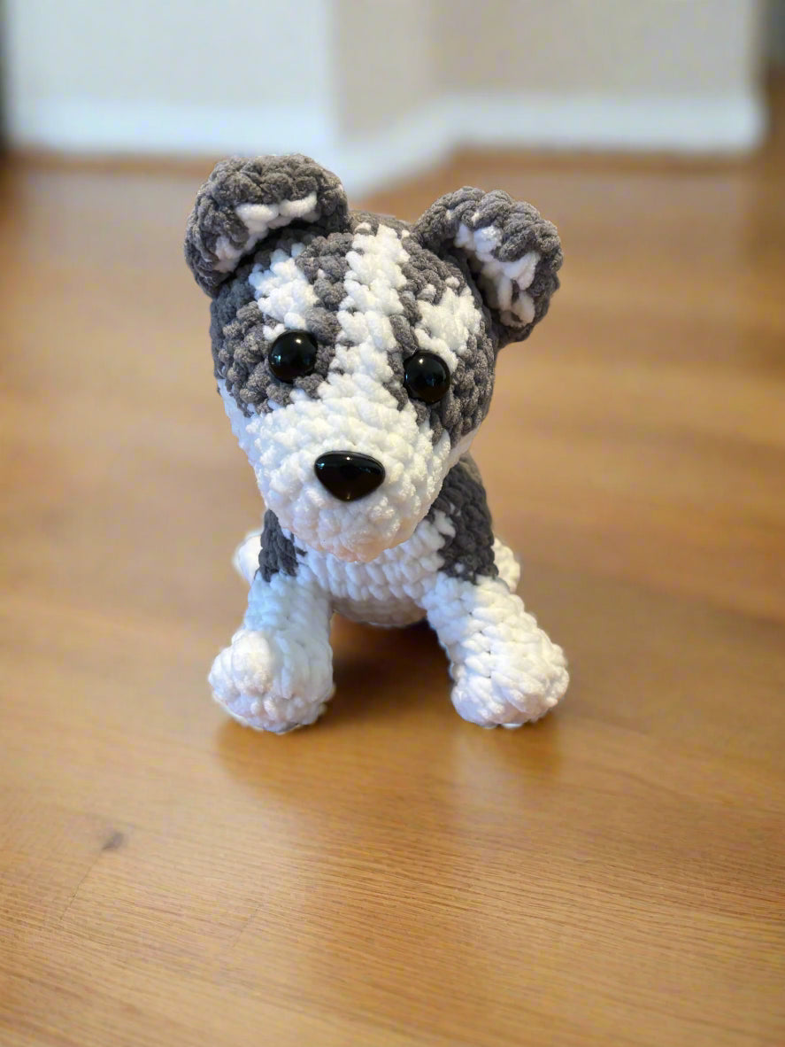 Crochet Standing Dogs