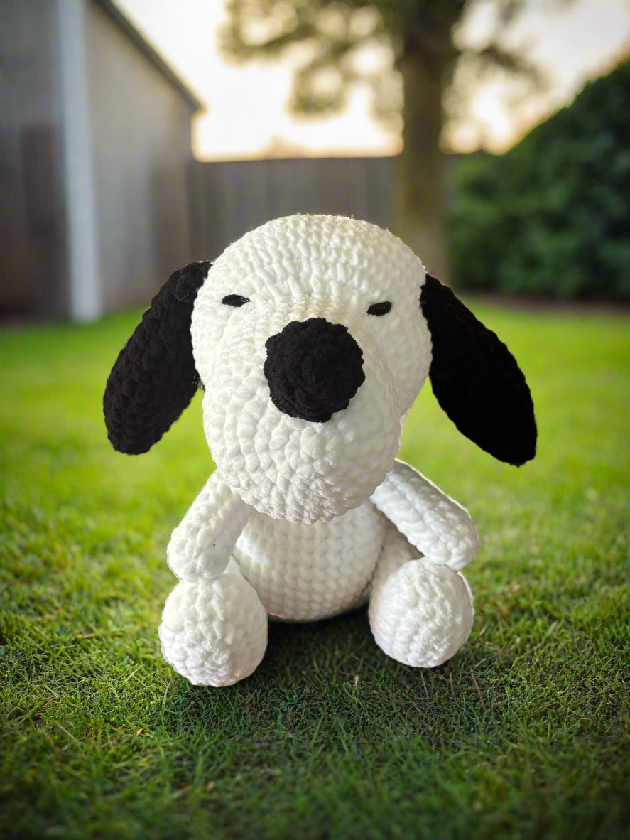 Crochet Snoopy and Woodstock