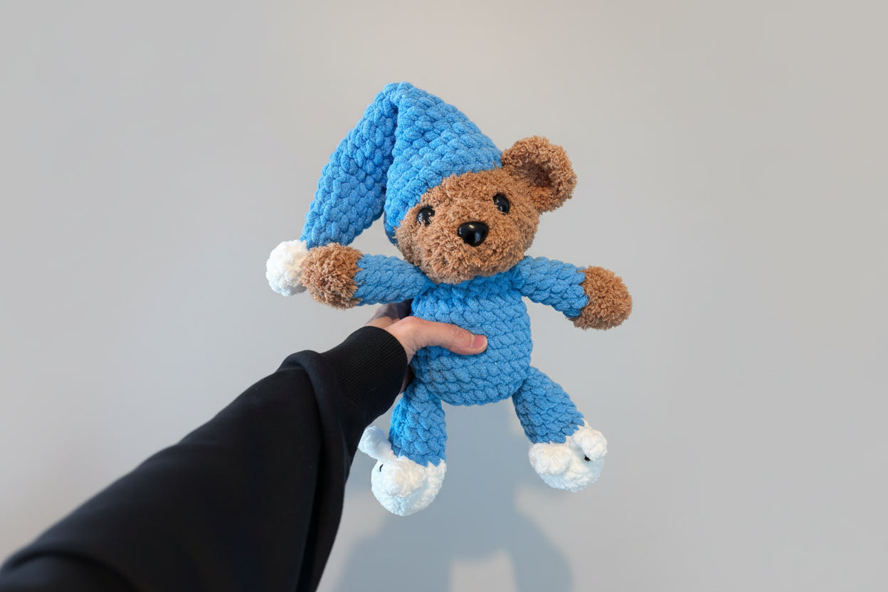 Crochet Sleepy Bear
