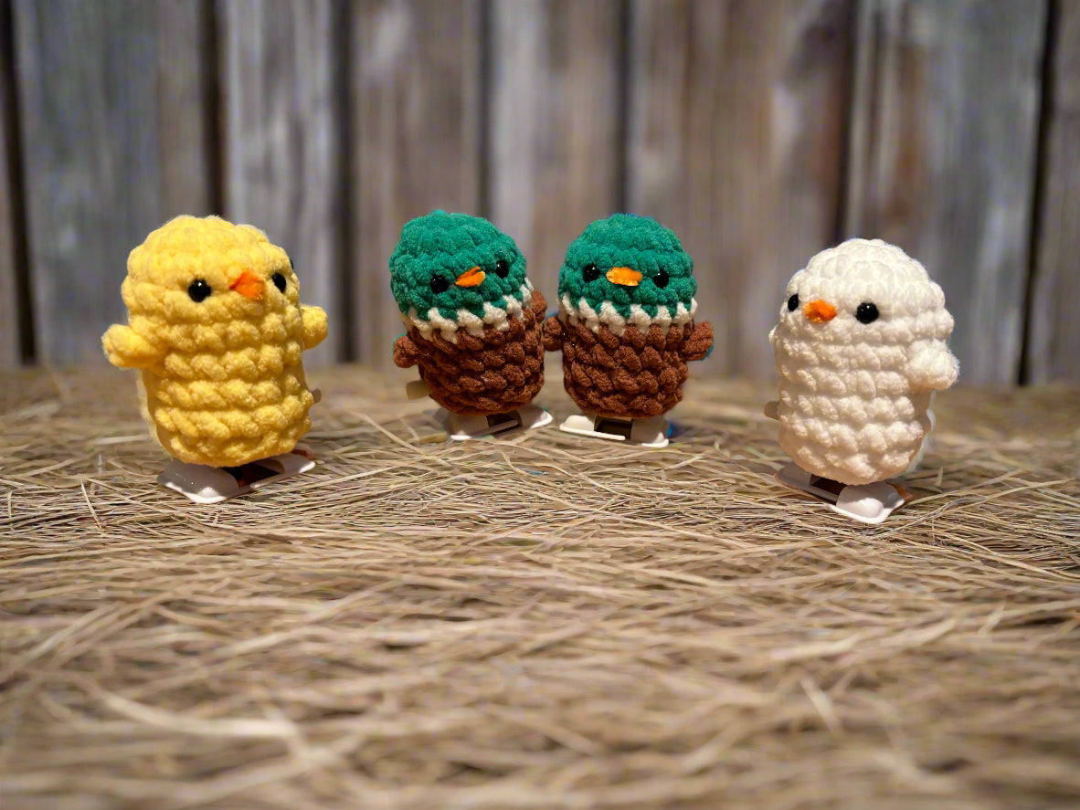 Crochet Walking Chicks