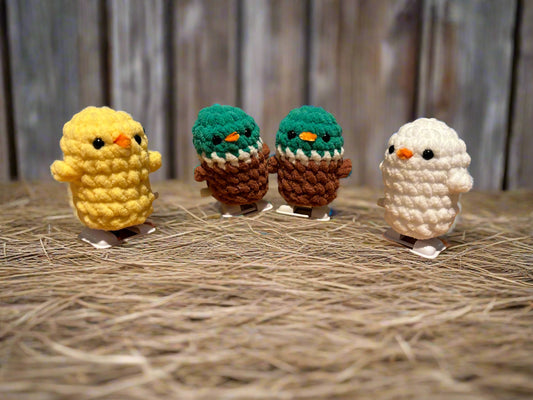 Crochet Walking Chicks