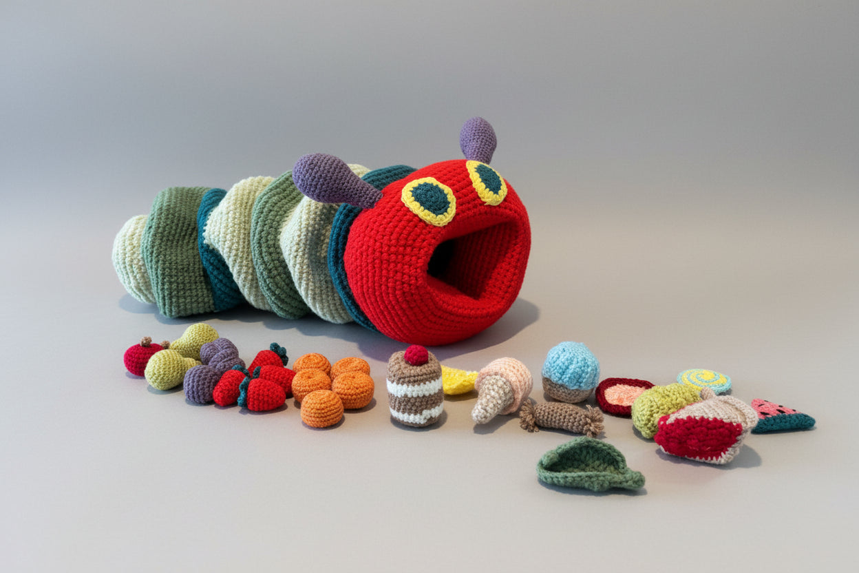 Crochet Hungry Caterpillar