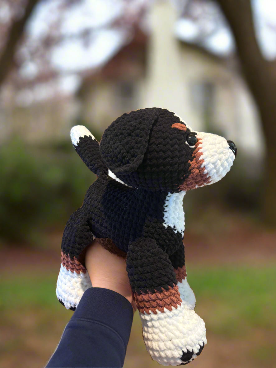 Crochet Sitting Dogs