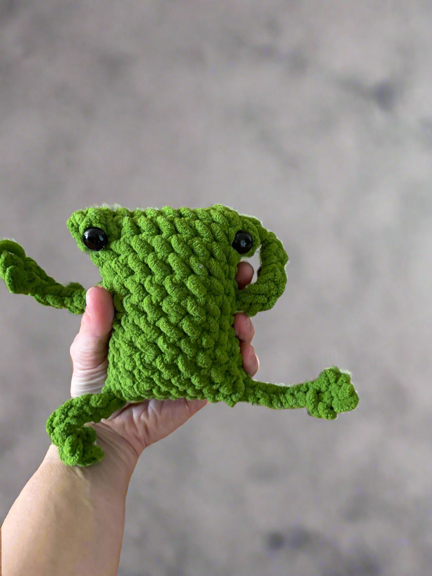 Crochet Leggy Frog