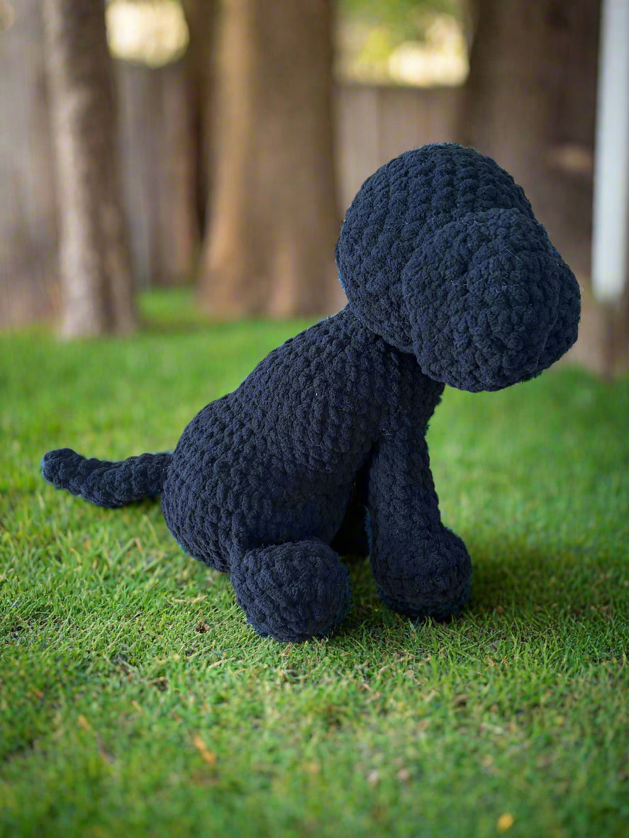 Crochet Sitting Dogs