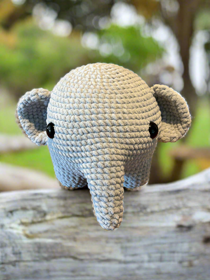 Crochet Elephant - Large