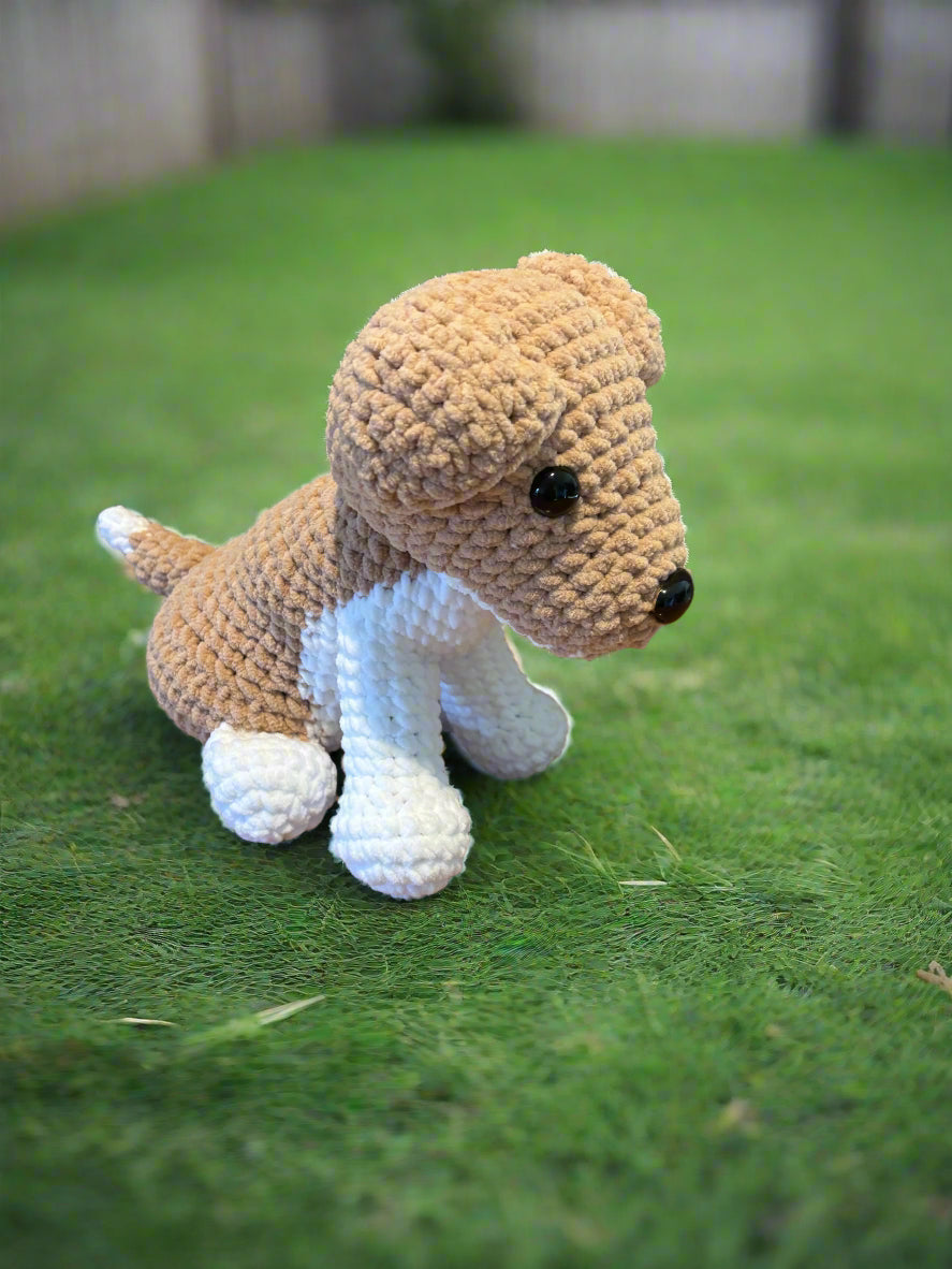 Crochet Sitting Dogs