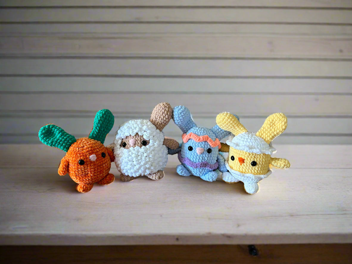 Crochet Chubby Bunnies