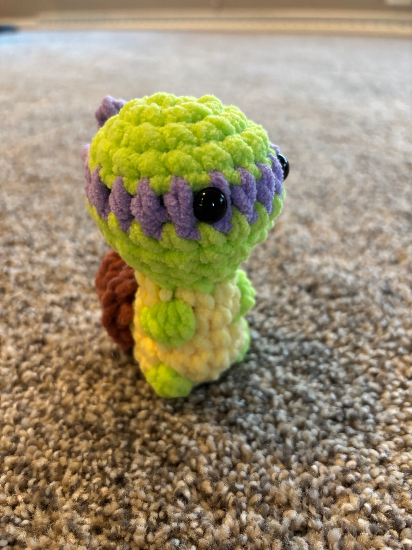 Crochet Pizza Loving Turtles