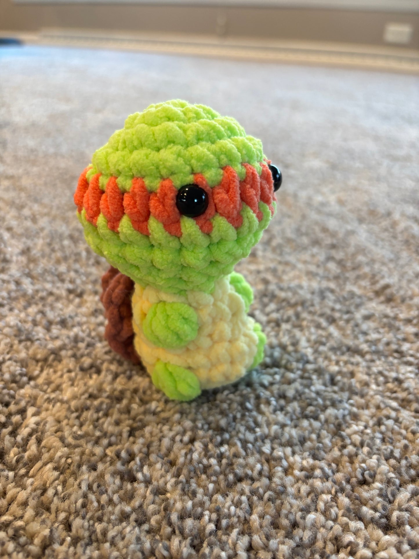 Crochet Pizza Loving Turtles