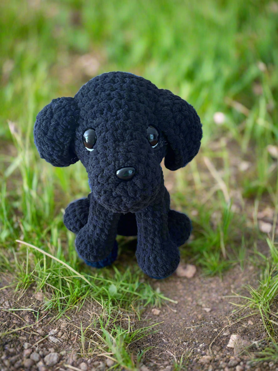 Crochet Sitting Dogs
