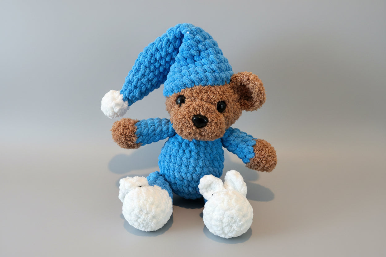 Crochet Sleepy Bear