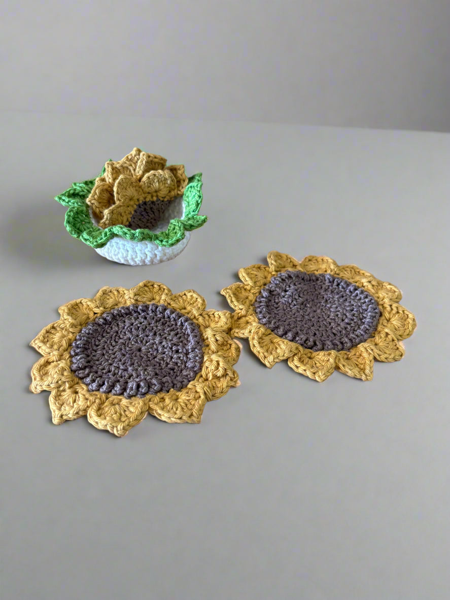 Crochet Coaster Set