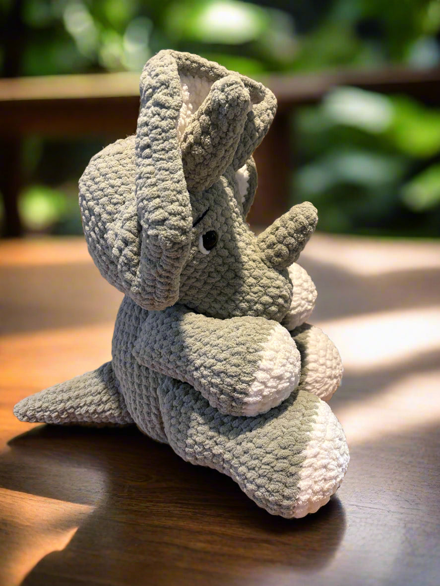 Crochet Triceratops