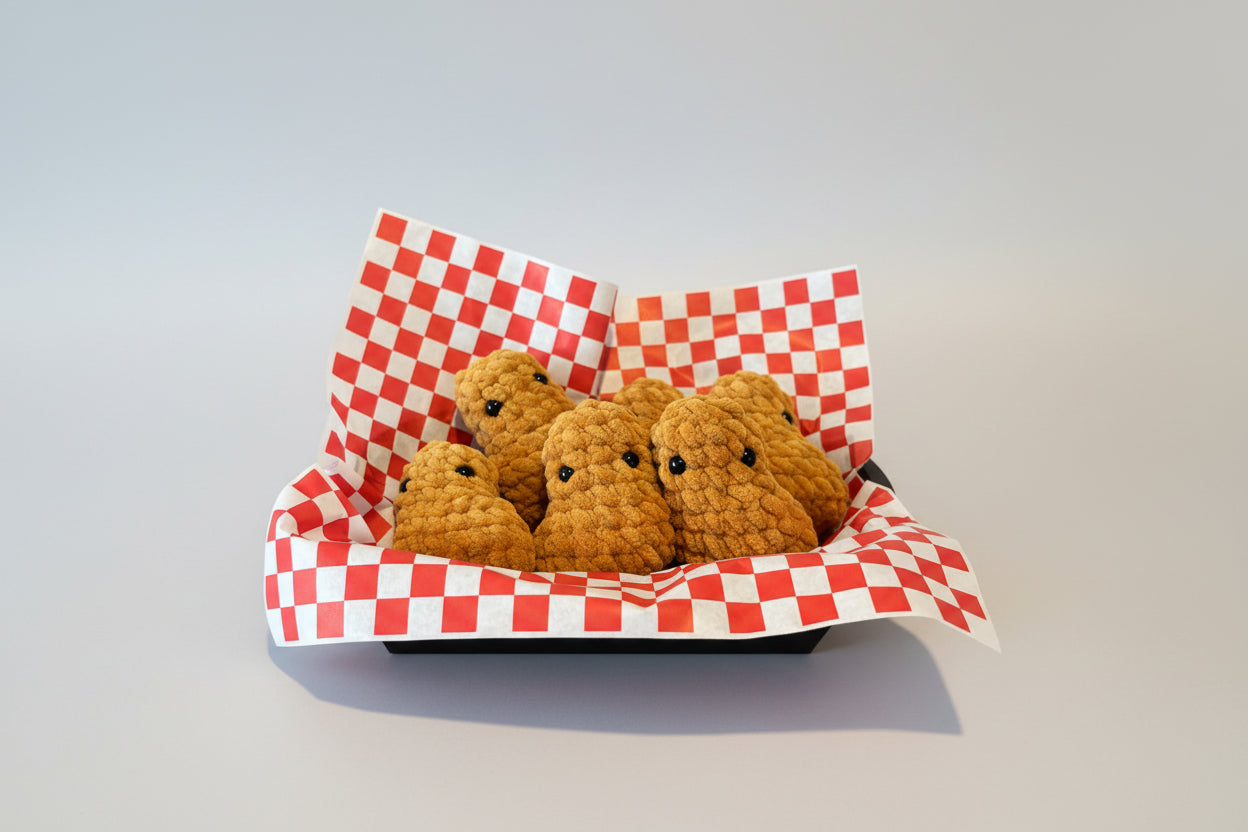 Crochet Chicken Nuggets
