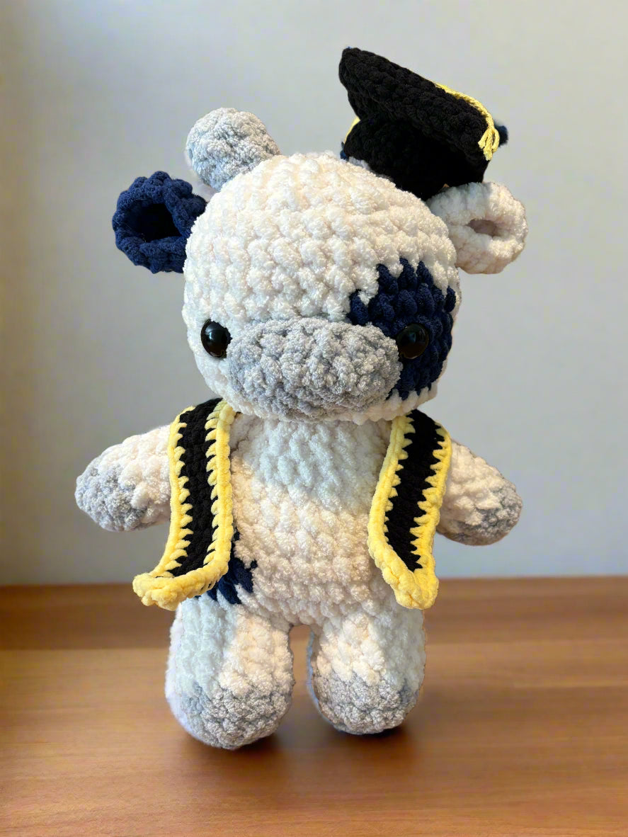 Crochet Colored Cows