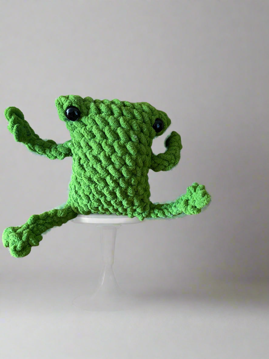Crochet Leggy Frog