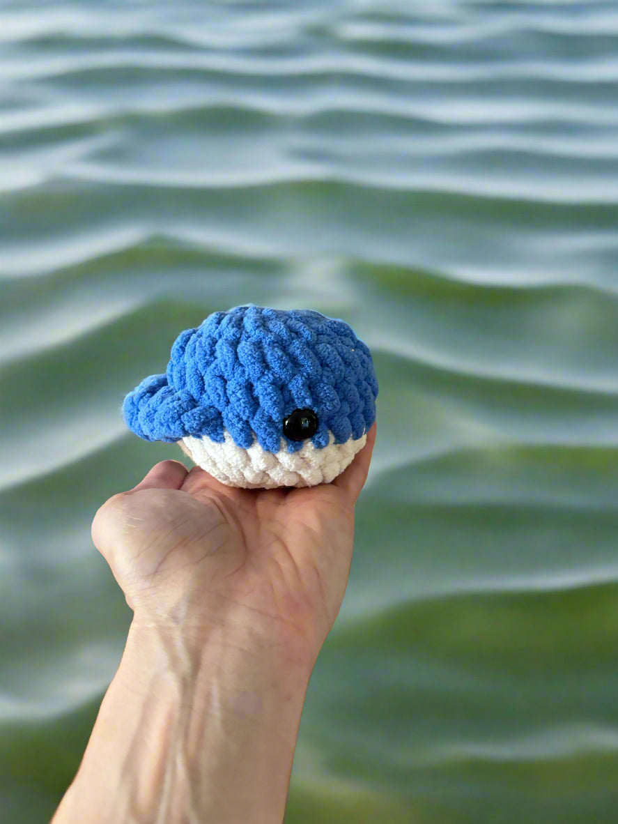 Crochet Whales and Narwhal