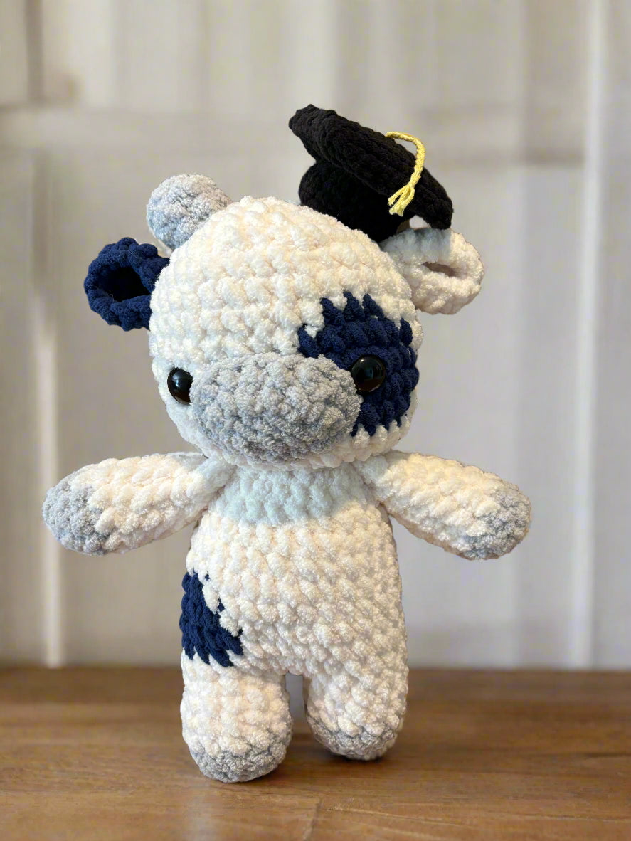 Crochet Colored Cows