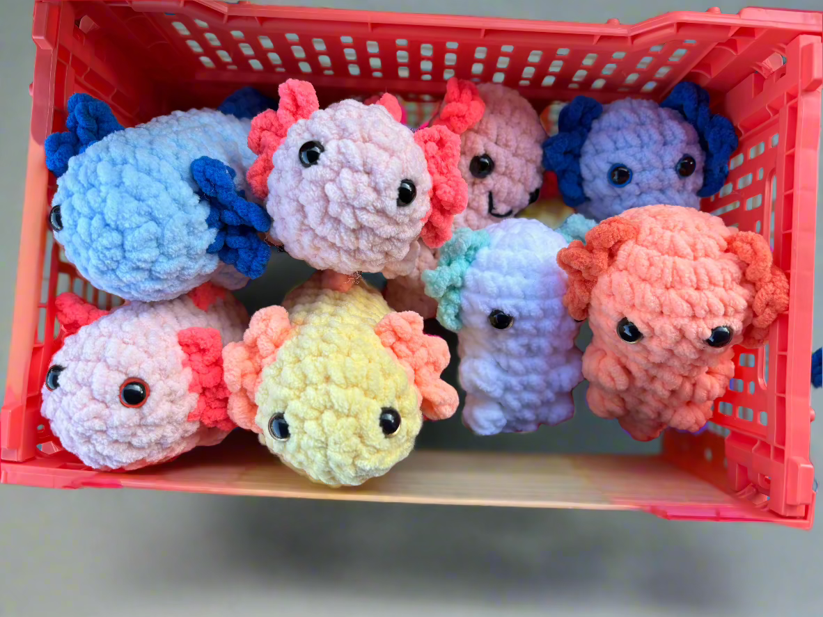 Crochet Axolotl