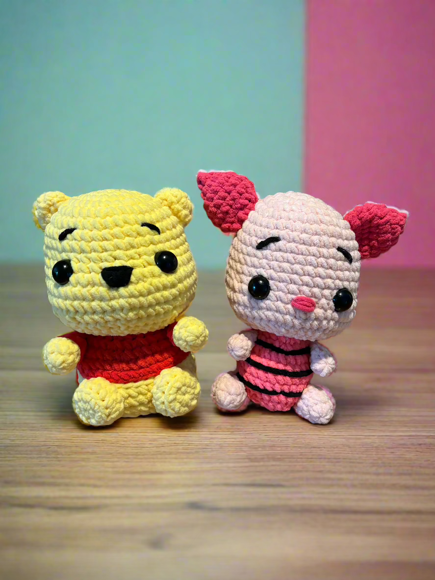 Crochet Pooh Crew - Large