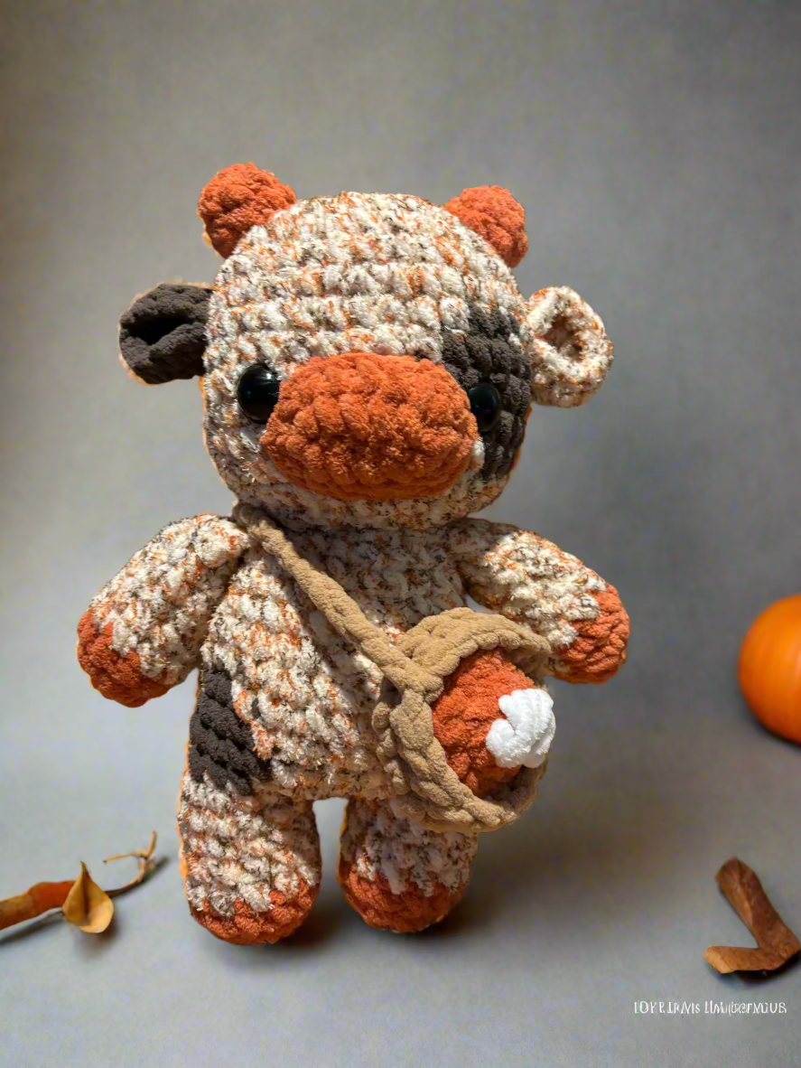 Crochet Colored Cows