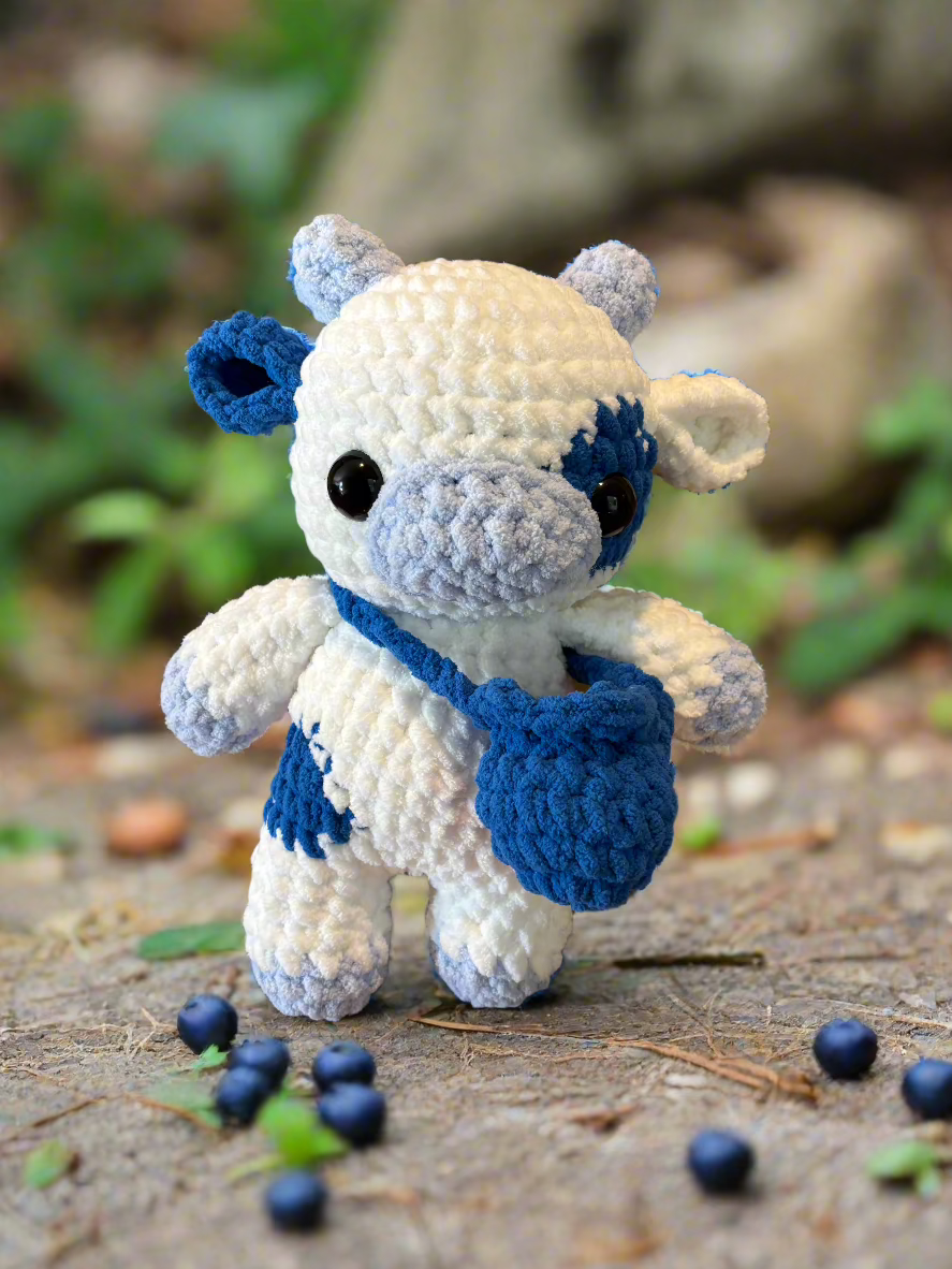 Crochet Colored Cows