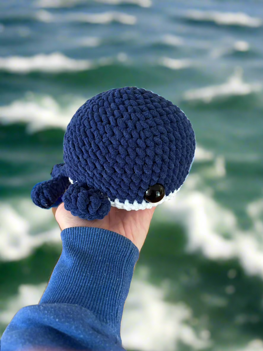 Crochet Whales and Narwhal