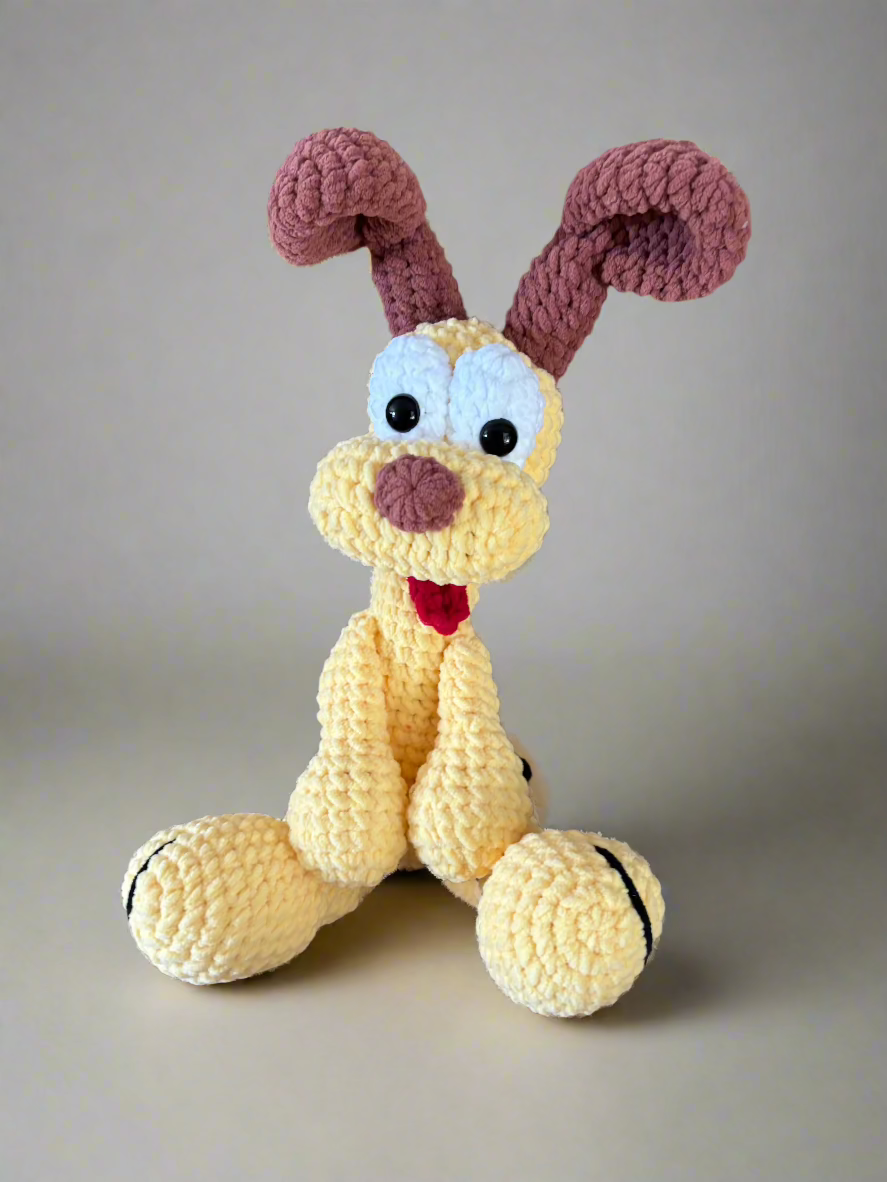 Crochet Garfield and Odie