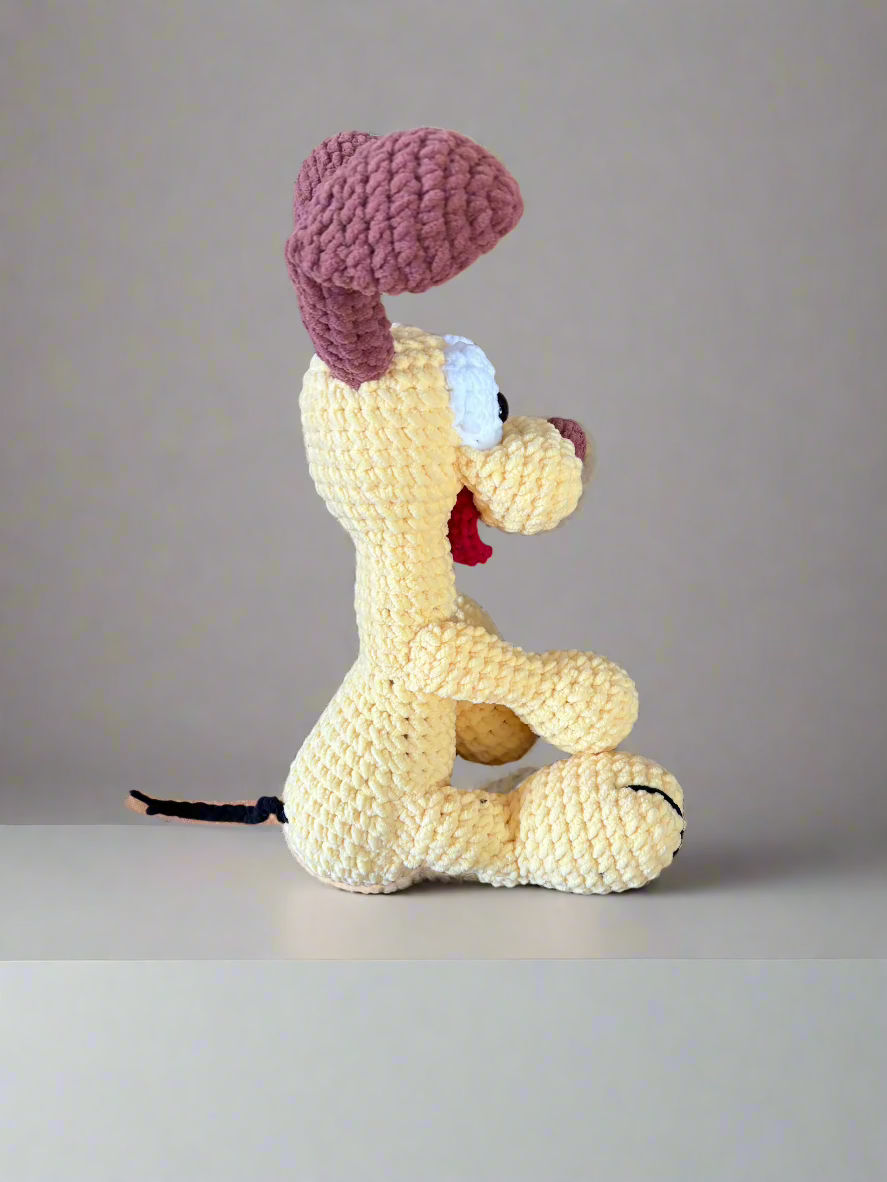 Crochet Garfield and Odie