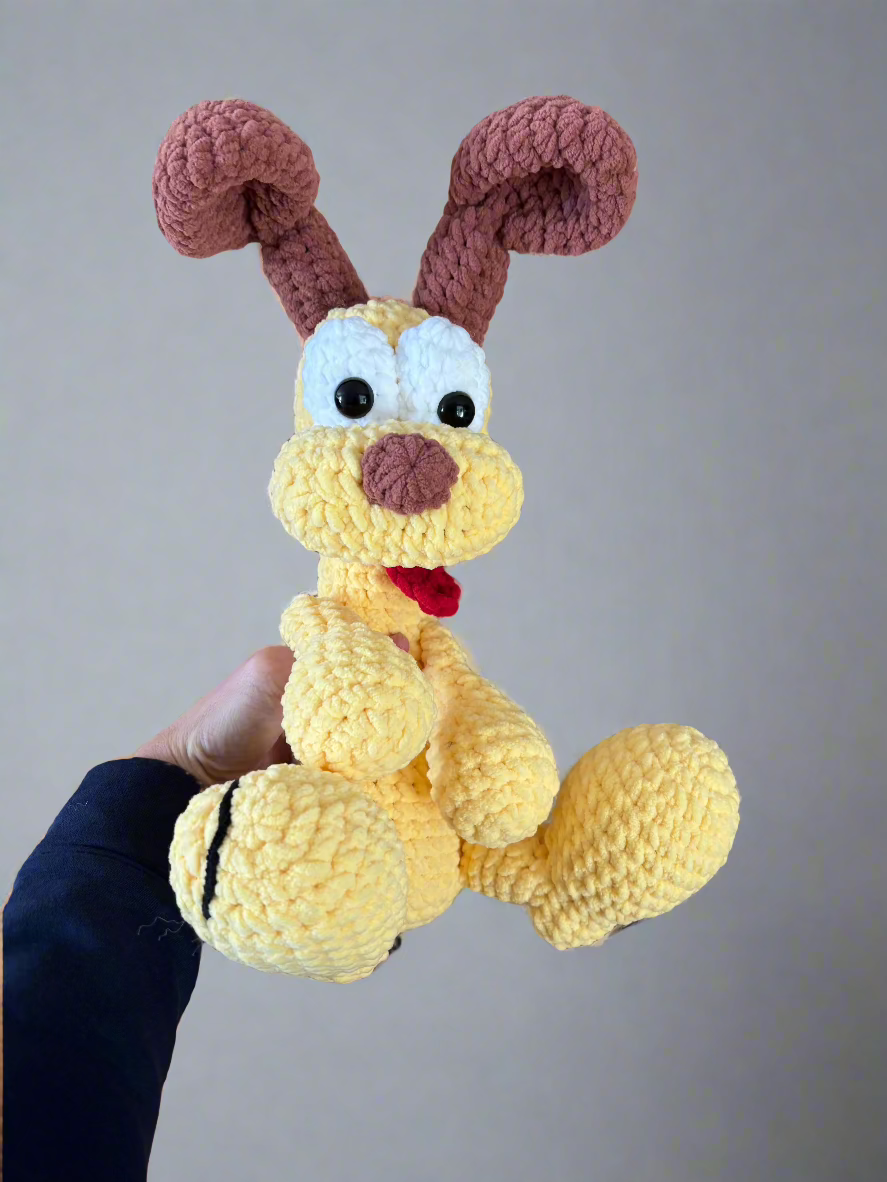 Crochet Garfield and Odie