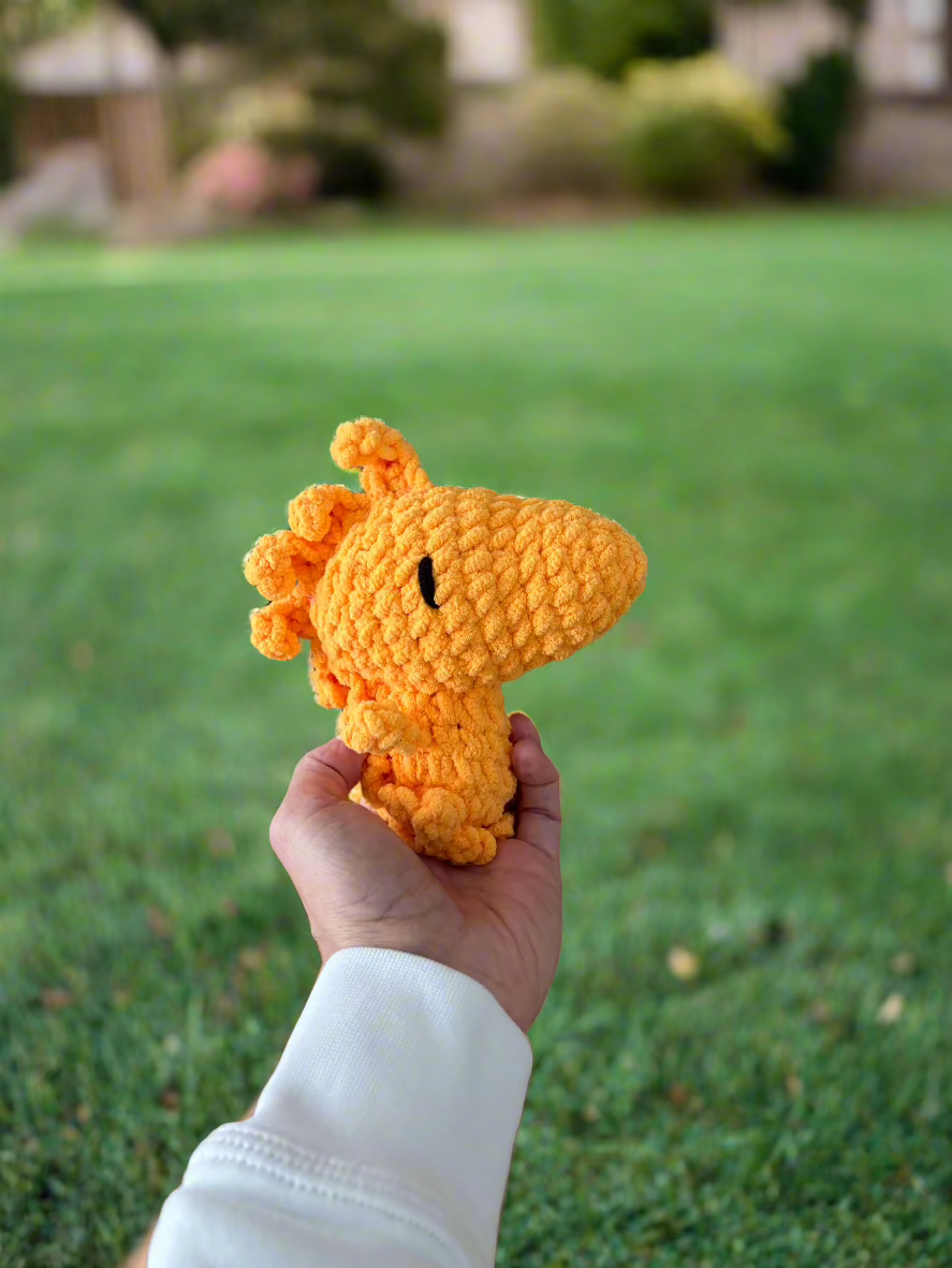 Crochet Snoopy and Woodstock