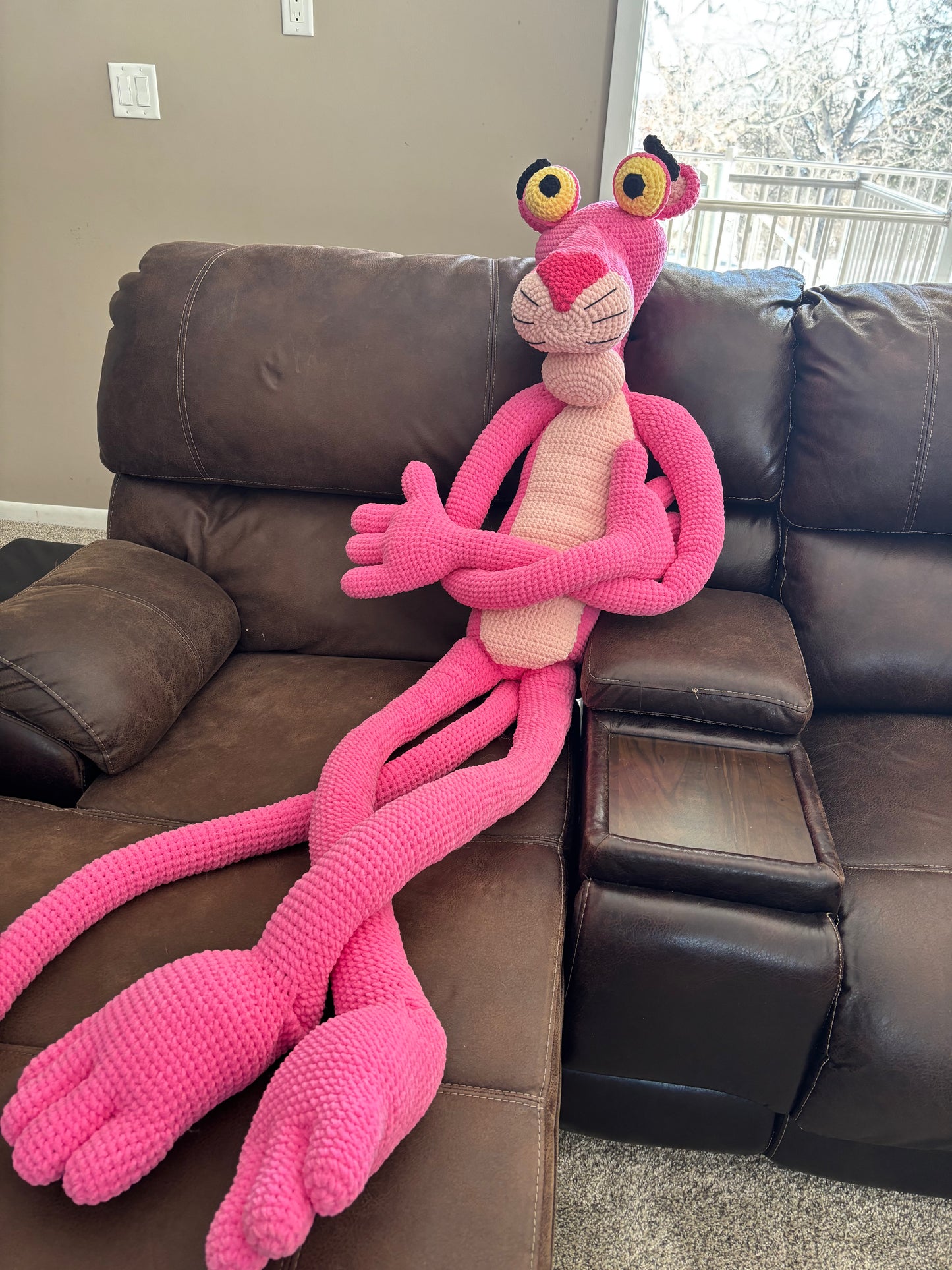 Crochet Pink Panther
