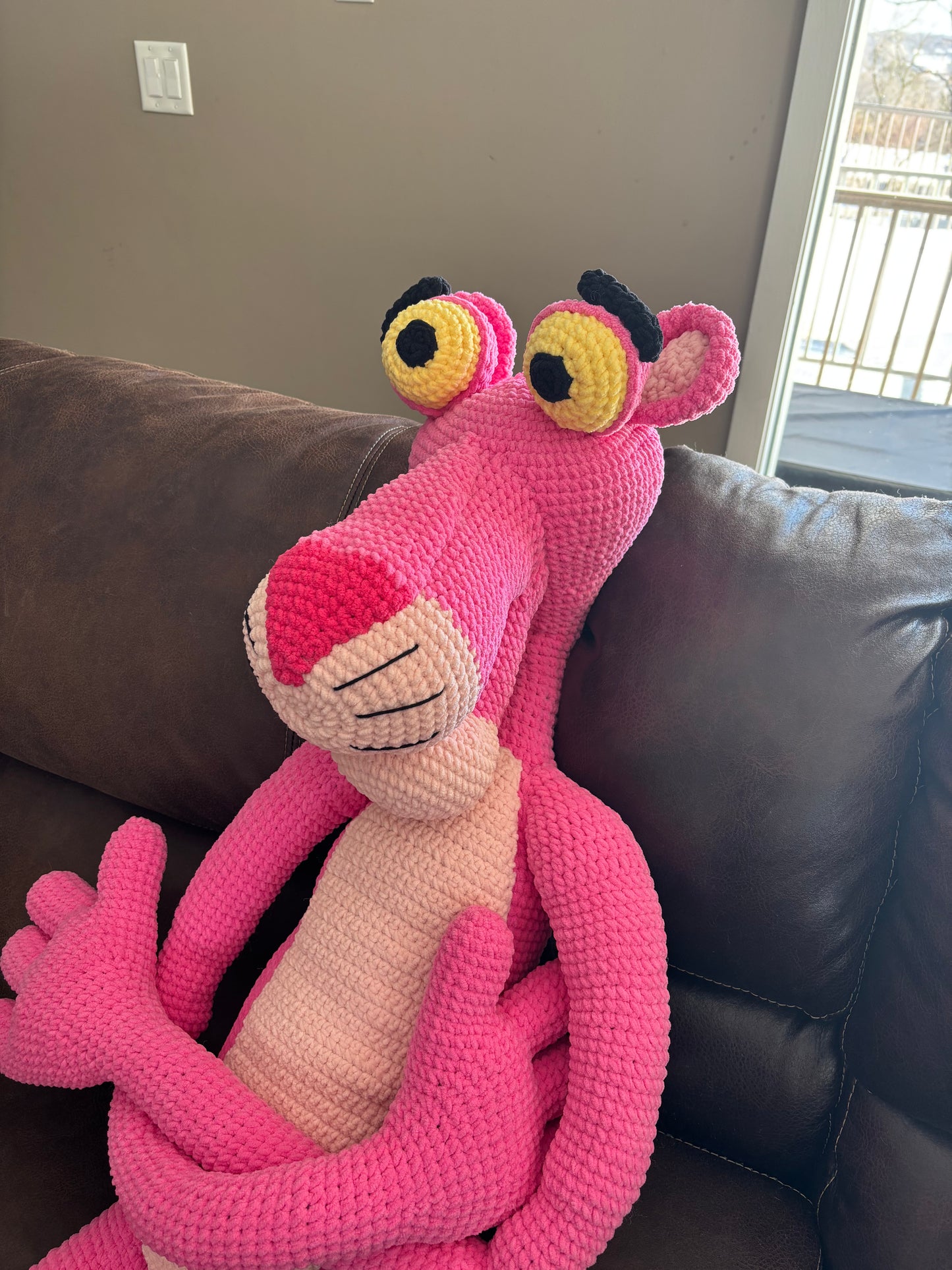 Crochet Pink Panther