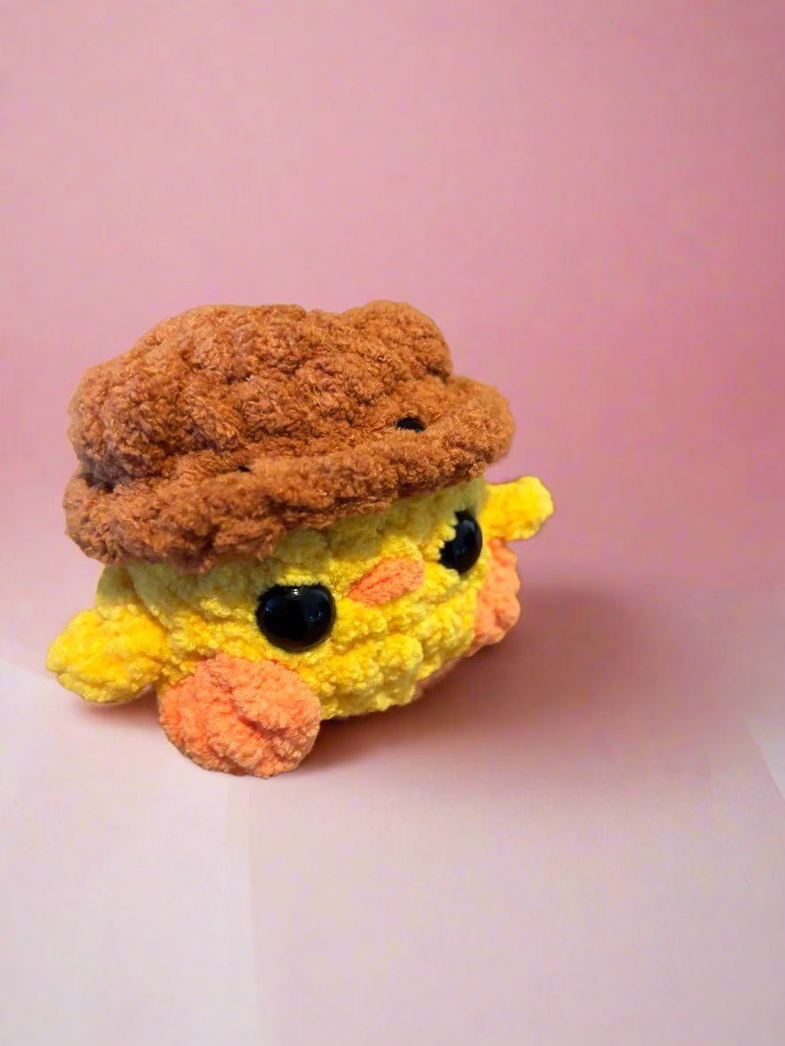 Crochet Duckies with Hats