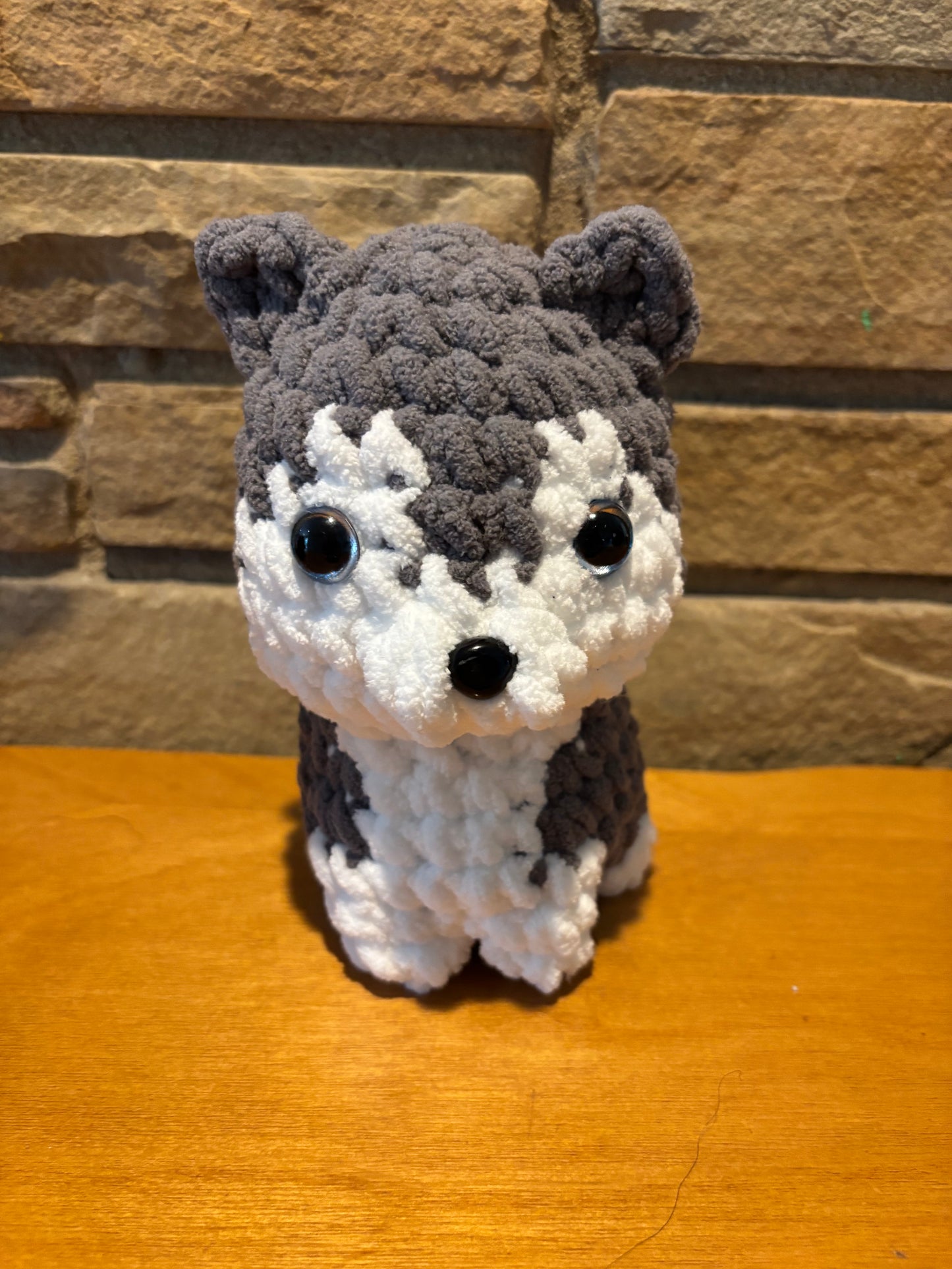 Crochet Sitting Dogs